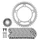 KIT CHAINE ADAPTABLE SUZUKI 1050 DL V STROM, XT 2020>2022 525 17x41 (DIAM COURONNE 120/140/10.5) (DEMULTIPLICATION ORIGINE) -JT SPROCKETS/DID