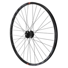 WHEEL FOR MTB-27.5" KLIXX -FRONT -ALUMINIUM- BLACK DOUBLE-WALLED - SHIMANO HUB DISC CENTERLOCK DYNAMO 6 VOLT-3W