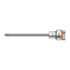 DOUILLE TORX WERA 8767 HF ZYKLOP 1/2 T30 LONGUEUR 140 mm (VENDU A L'UNITE)  -MARQUE ALLEMANDE POUR LES ATELIERS-