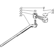 Levier comm. direction p703v