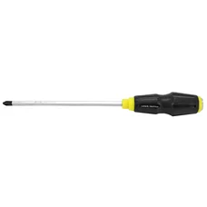 TOURNEVIS CRUCIFORME 8 mm L 200 mm CHROME/VANADIUM TIGE HEXAGONALE AVEC EMBOUT A FRAPPER (AVEC SUPPORT)  -P2R-