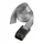 SANGLE BAGAGERE MASTERLOCK LARGEUR 25mm LONGUEUR 2,50M GRIS CAPACITE D'ARRIMAGE 150kg (VENDU A LA PAIRE)