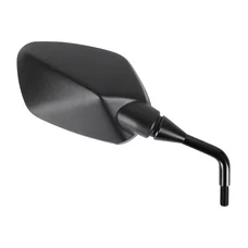 RETROVISEUR ADAPTABLE APRILIA 50 RX 2006>2020, 50 SX 2006>2020 DROIT NOIR  (HOMOLOGUE CE)  -SELECTION P2R-