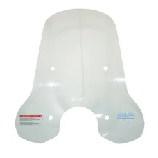 PARE BRISE HAUT ORIGINE PIAGGIO 50-125 VESPA PRIMAVERA 2013>2019 TRANSPARENT  -1B001042-