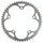PLATEAU ROUTE 5BRA D.135 STRONGLIGHT 51DTS EXTERIEUR CAMPAGNOLO ARGENT ALU 7075 (AXE CARRE) 9/10V.