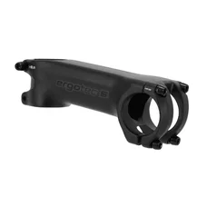 STEM FOR MTB/GRAVEL BIKE - ERGOTEC HAKE BLACK ALUMINIUM - FOR BAR Ø 31.8mm Lg100mm FOR FORK 1"1/8 (APPROVED LEVEL 6)