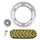 KIT CHAINE ADAPTABLE KAWASAKI 125 KDX B1 1990>1999, KDX B6 1990>1999  428  15x52  (DIAM COURONNE 134/150/8.5)  (DEMULTIPLICATION ORIGINE)  -AFAM-