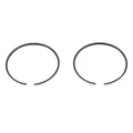 PISTON RING FOR SCOOT MBK 50 BOOSTER, NITRO, OVETTO 2stroke/YAMAHA 50 BWS, AEROX, NEOS 2stroke/APRILIA 50 SR/MALAGUTI 50 F12 (1,2mm) (SOLD PER PAIR)  -P2R ECO-