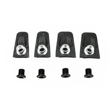 CHAINRING BOLT SET- TA COMPATIBLE DURA ACE 9000 BLACK FOR CHAINRING X110 (SET OF 4)