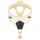 PORTE BIDON ZEFAL PULSE A2 CREME/NOIR 26g