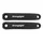 MANIVELLE DROITE + GAUCHE STRONGLIGHT MAGAN3B 170mm NOIR POUR MOTEUR CENTRAL POUR BOSCH NANO ISIS 3ème GENERATION (DEPORT 10mm)