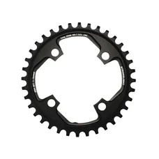 PLATEAU VTT 4BRA D.94 POUR SRAM X01 STRONGLIGHT 36DTS MONO NOIR ALU 7075 11V. NARROW WIDE - EPAISSEUR 5mm