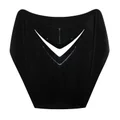FRONT FAIRING FOR SCOOT PEUGEOT 50 VIVACITY 1998>2007 GLOSS BLACK (UPPER PART)- SELECTION P2R