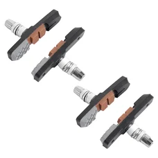 PORTE PATIN FREIN VTT A VIS DEPORTE NEWTON 72mm ORANGE/GRIS/NOIR TYPE SHIMANO (2 PAIRES)