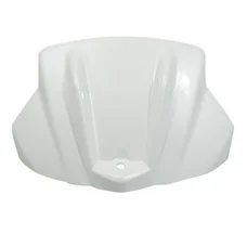 COUVERCLE DE RESERVOIR ORIGINE PIAGGIO APRILIA 1000 RSV4 2013>2014 BLANC GLAM  -B04454700BM-