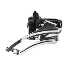 DERAILLEUR VTT AVANT MICROHSIFT 7/8V.  A COLLIER 34.9 POUR TRIPLE PLATEAU 42x34x24 TIRAGE HAUT/BAS (AVEC COLLIER ADAPTATEUR 28.6) (COMPATIBLE SHIMANO)