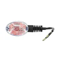 CLIGNOTANT 50 A BOITE/CYCLO ADAPTABLE DERBI 50 SENDA/GILERA 50 SMT/YAHAHA 50 TZR/MBK 50 XPOWER, 51 KANSAS AVANT OU ARRIERE TRANSPARENT (HOMOLOGUE CE) (PAIRE)  -SELECTION P2R-