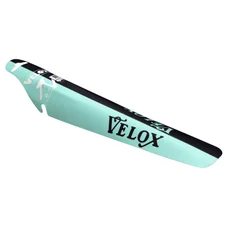 MUDGUARD FOR MTB/ROAD BIKE - REAR TO CLIP UNDER SEAT -  VELOX GREEN/BLACK (SOLD PER UNIT)