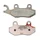 BRAKE PADS NEWFREN FOR KYMCO 125 PEOPLE S 2017> Front  PEUGEOT 125 DJANGO 2014> Front   300 SATELLIS 2013> Front  TRIUMPH 900 STREET TWIN 2016> Rear  (FD0122TS)  (TOURING SINTERED)