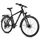 VELO MUSCULAIRE VTC 28 LEADER FOX ESPIRIT 2025 HOMME NOIR 9V CADRE ALU 22,5 POUCES (TAILLE ADULTE 190 à plus)