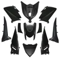 FAIRINGS/BODY PARTS FOR MAXISCOOTER  YAMAHA 530 TMAX 2012>2014  BLACK GLOSS  (11 PARTS KIT)