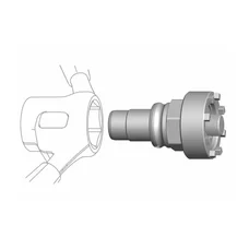 CYCLUS PRO TOOL - NUT REMOVER FOR EBIKE YAMAHA GIANT COMPATIBLE WITH TOOL SNAP.IN 179967 OR WRENCH Ø32mm