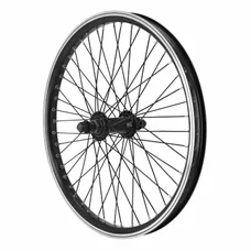 ROUE BMX 20" AVANT NOIR MOY ALU NOIR 48T. AXE DE 14mm