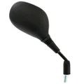 RETROVISEUR ADAPTABLE SUZUKI 125-200 UH BURGMAN 2014> DROIT NOIR (OE 56500-12J00-000) (HOMOLOGUE CE) -SELECTION P2R