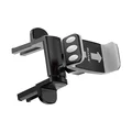 SUPPORT SMARTPHONE/TELEPHONE RIXUS UNIVERSEL MAGNETIQUE ROTATION 360- BLACK FIXATION GRILLE VENTILATION RONDE VOITURE (VENDU A L'UNITE) -RXHW28