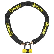 ANTIVOL A CHAINE AUVRAY XTREM 1.70M MAILLON DIAM 13.5mm AVEC U XTREM MINI 52x65mm (DIAM 16mm) (CLASSE SRA CHAINE + U)