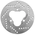 BRAKE DISC FOR DERBI 50 SENDA R RACER 2002>, SENDA SR 1999> Rear/ GILERA 50 SMT, RCR 2003> Rear  (EXT 180mm - INT 62mm - 3 Holes )  (DF4040A)  -NEWFREN-
