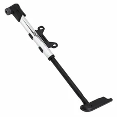 POMPE MINI ROUTE/VTT GIYO CORPS ALU ARGENT VP/VS (POIGNEE EN T) (SUR CARTE) - LG 160mm et 8 BARS