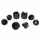MOUNTING KIT FOR WHEELS FOR BIKE LIFT AGILIS REF 148240