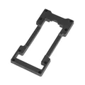 PLATINE POUR PORTE BAGAGE BASIL FIXATION SYSTEME MIK POUR SACOCHES LATERALES  (SUPPORT POUR VELO NON EQUIPE)