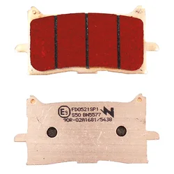 BRAKE PADS NEWFREN FOR HONDA 125 CB R 2018> Front   1000 AFRICA TWIN 2016>2019 Front   1100 AFRICA TWIN 2020> Front   750 X-ADV 2017>2018 Front   (FD0521SP)  (SPORT SINTERED)