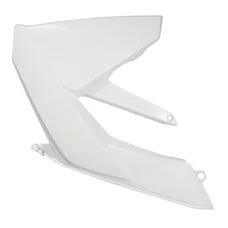 FRONT SIDE COVER - RIGHT - "PIAGGIO GENUINE PART" APRILIA 50 RX, SX 2011> WHITE   -2B000013000W0B-