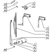 Essuie-glace plafonnier