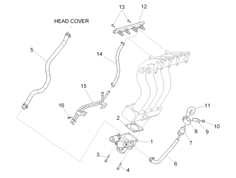 Corps papillon et injecteurs 