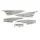 AUTOCOLLANT/STICKER/KIT DECORS ORIGINE PIAGGIO 50 TYPHOON 2011> (VEHICULE NOIR OU JAUNE)  -657476-