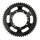REAR CHAIN SPROCKET FOR MOPED PEUGEOT 103 (SPOKED WHEEL) 52 TEETH- BLACK (BORE Ø 94mm) 11 DRILL HOLES  -SELECTION P2R-