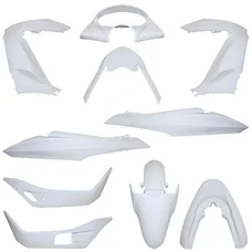 FAIRINGS/BODY PARTS FOR MAXISCOOTER  HONDA 125 PCX 2010>2013 WHITE GLOSS  (11 PARTS KIT)