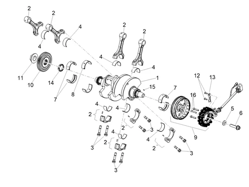 Arbre moteur