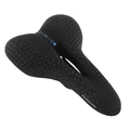 SADDLE- SAN MARCO BIOAKTIVE TREKKING OPEN UNISEX - SHAPE MEMORY - BLACK STEEL RAIL 415g 170x255mm (ON CARD)