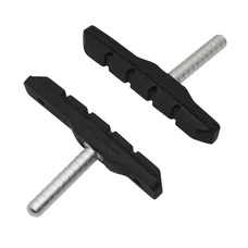 PORTE PATIN FREIN VTT A TIGE DEPORTE MARWI 70mm NOIR  (PAIRE SUR CARTE)