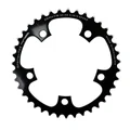 CHAINRING FOR ROAD BIKE- 5 Arms- 42T.Ø 110  -INNER- ALUMINIUM BLACK- 7075 TA ZEPHYR    (SHIMANO TYPE) 9/10Speed.