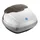 TOP-CASE 50L AVEC SUPPORT ORIGINE PIAGGIO 300-500 MP3 2014>2017 BLANC 505/A (DOSSERET MARRON)  -CM261501-