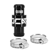 ADAPTATEUR/RACCORD DE DURITE DE REFROIDISSEMENT AVEC EMPLACEMENT POUR SONDE DE TEMPERATURE VOCA T-LINK 18mm 1/8" NOIR