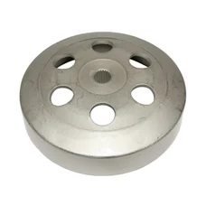 CLOCHE D'EMBRAYAGE SCOOT ADAPTABLE PEUGEOT 50 TKR, TREKKER, SPEEDFIGHT, KISBEE/PIAGGIO 50 ZIP 2T ET 4T, TYPHOON, NRG, FLY 2T ET 4T, VESPA LX 2T ET 4T / GY6  -DIAM 107-  -P2R-