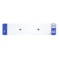 PLASTIC STRIP FOR BLANK PVC LICENSE PLATE (CAR FORMAT 520X110)-DEPT 44/EUROPE (SOLD PER UNIT)