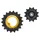 GALET DERAILLEUR AOPW TRIPEAK 12-18 DENTS CERAMIQUE 11x2V. SHIMANO DURA-ACE R9100 OR (JEU DE 2) (GARANTIE 4 ans)